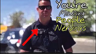 🔴🔵Cops Don’t Intimidate Guy Filming