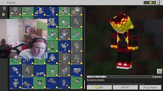 rating minecraft emotes for a video live