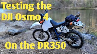 DR350s First Ride of the Season (Testing the DJI OSMO Action 4) (Forgive the Mic)