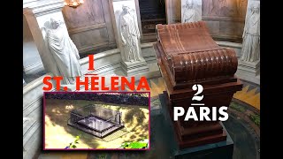 NAPOLEON'S TWO BURIAL TOMBS: ST. HELENA AND PARIS 4K