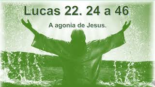 Lucas 22. 24 a 46 - A agonia de Jesus.