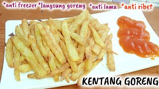 RESEP KENTANG GORENG TERMUDAH DAN TER ENAK!! LIVE STREAMING KE DUA SEMOGA BERMANFAAT!!!