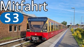 S-Bahn Berlin | Mitfahrt | BR480 | Linie S3 | Erkner - Friedrichshagen