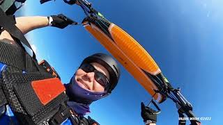 Newbie Paramotor Pilot goes to SIV course, First Flight