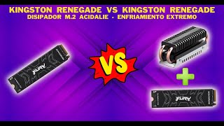 SSD M.2 Disipador reduce hasta 30 grados ??? (Renegade vs Renegade) | SOPTECO