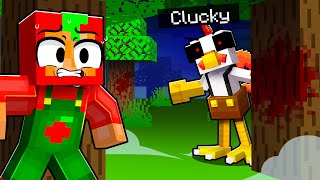 Scaring My Friends as CLUCKY in Minecraft!