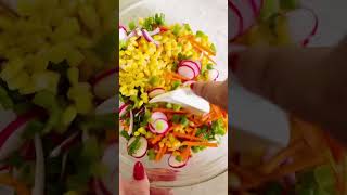 Corn Salad 🌽 #saladoftheday #saladrecipes #saladrecipe #recipe