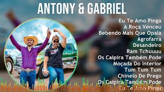 Antony & Gabriel 2024 MIX Melhores Músicas - Eu Te Amo Pinga, A Roça Venceu, Bebendo Mais Que Op...