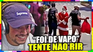 CORINGA REAGINDO A MEMES QUE VÃO CANCELAR O NATAL TENTE NÃO RIR (by maell memes) #3 😂