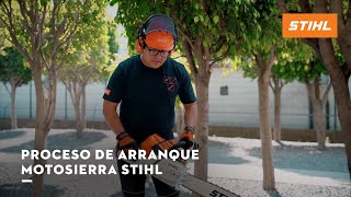 Proceso de arranque motosierra STIHL  | STIHL MÉXICO