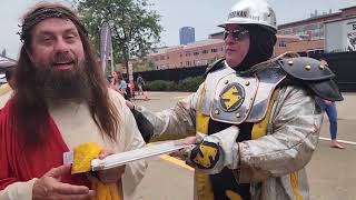 Steel-Man at the 2022 Rib Fest