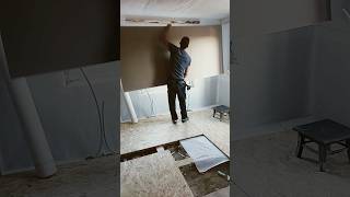 How to Install Ceiling Plasterboard Alone #diy #solo