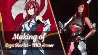 ERZA SCARLET  - Heart Kreuz Armor 3 Cosplay Tutorial [ ENG / FR ]