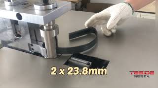 2 x 23 8MM SF Cutting Rule Processed with Customized Auto Blade Bending Machine TSD-850