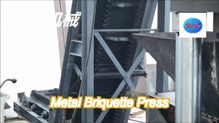 iron copper aluminum briquette press y83-250 series