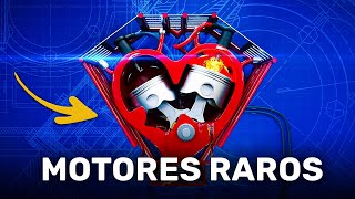 MOTRES RAROS de COMBUSTION INTERNA: potentes, pequeños y económicos