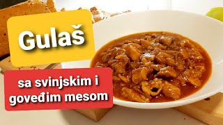 GULAŠ // Mikanova kuhinja #rucak #video recept