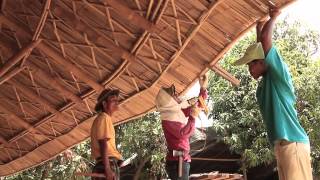 Creative unique bamboo & earth building design and construction