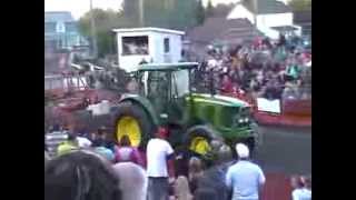 John Deere 6715 pulling Laurierville 2013 part2/5 Nicolas Paradis