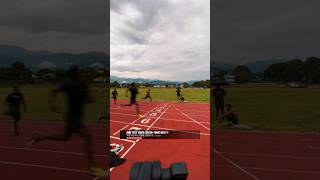 Coaches Test Speed: 100m/40m Showdown. #training #trackandfield #olympic