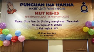 Highlight 23Th  INA HANNA HKBP Jati Waringin