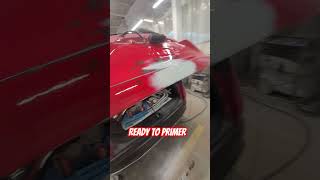 Ready to primer.  Car body Repair Denting and painting #Auto #automobile #car