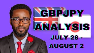 GBPJPY ANALYSIS JULY 28 - AUGUST 2