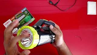 Unboxing senter Luby 2687 | Sinarnya Wow