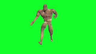 Free Creepy Alien Creature Green Screen