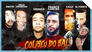 🔥COLISEU DO SAL #04 KOF XV - EMITIVI vs DECO URAMESHI | GALLO vs EL FUERTE | FRANCISKOF VS SHOUGO