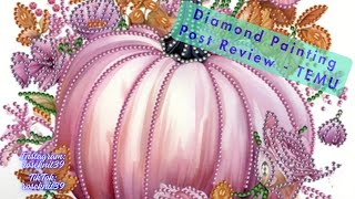 Ep 221: Diamond Painting Post Review - TEMU #craft #temu #review #budgetfriendly #diamondpainting