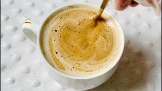 Creamy coffee without machine in 5 mins