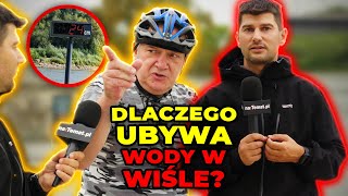 Tak wygląda rekordowo niska Wisła w Warszawie!