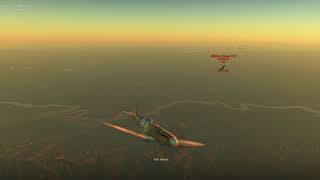 War Thunder spitfire Lfmk IX vs Ki84