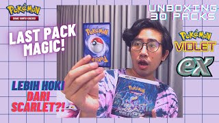 LAST PACK MAGIC? Unboxing 30 Packs Violet ex | Pokemon TCG Indonesia