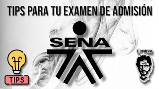 🎓TIPS PARA PASAR TU EXAMEN DE ADMISION ☑️ #SENA 2024