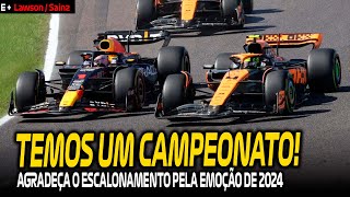 ESCALONAMENTO DE DESENVOLVIMENTO E TETO DE GASTOS RESGATARAM A F1 / LAWSON / SAINZ