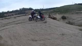 Motocross Crash CRF 450