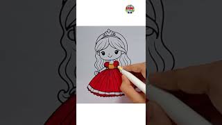 Princess Drawing, Painting & Coloring for kids and toddlers