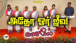 அதோ ஓர் ஜீவ வாசலே-There is a gate that stands ajar| பாமாலை 203| #tamil #newsong #video #music #songs