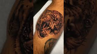 How many tats do you have? ALOT‼️Jaguar Tattoo #animals #jaguar #tattoo #ink #tattoos #tatted