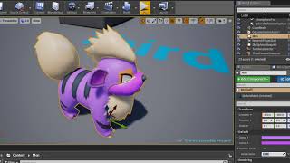 Unreal 4 - Pokemon Stadium style colour generation