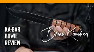 KA-BAR Bowie Military Knife Review