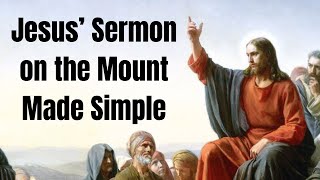 The Beatitudes - broken down to simplest form | Matthew 5:3-12