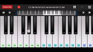 Hum Tere Bin Ab Rah Nahin Sakte Piano Tutorial #BengalAndroidtips