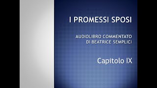 I PROMESSI SPOSI, CAPITOLO IX