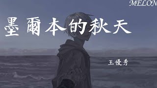 墨爾本的秋天（DJ铁柱版）-王優秀『我一個人走過墨爾本的秋天，怎麽再也不見你微笑的容顏【動態歌詞Lyrics】