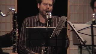 "Watch Me Die" by Cornelius Boots - Edmund Welles: the bass clarinet quartet, 11-27-2007 Berkeley CA