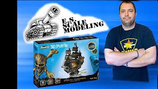 Revell Black Pearl 3D Puzzle mit LED Unboxing