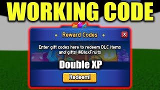 NEW WORKING Double XP Code in Blox Fruits